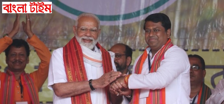 SUKANTA MAJUMDER WITH MODI